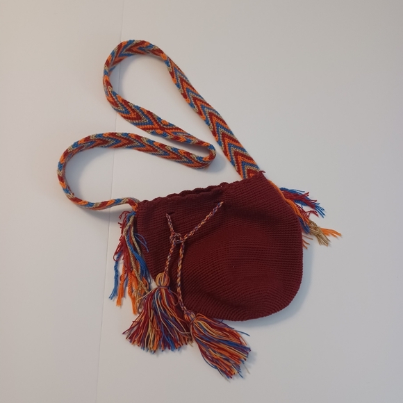 Wayuu Tribe Handbags - Wayuu Mochila Woven Handmade Boho Crossbody Purse